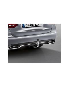 Towbar, semi-electric swivel-mounted, without wiring harness, ECE, without AIRMATIC (Code 489), C-Class, A2053104300 buy in USA