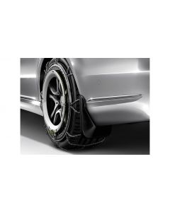 Mud flaps, rear set, B-Class, black, A2478903200 buy in USA