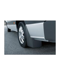 Mud flaps, rear set, including mounting, Sprinter, black, A9068809700 buy in USA