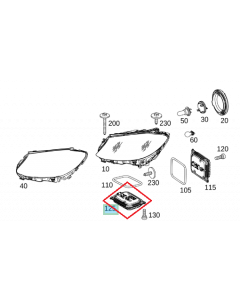 A2229000115 Mercedes-Benz Steuergerät Leuchtweitenregulierung rechts C-Klasse 205 buy in USA