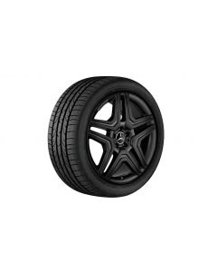 AMG 5-twin-spoke wheel, 53.3 cm (21-inch), high-sheen rim flange, M-GLE-Class, 295/35 R21/, matt black, A16640123027X71 buy in USA