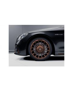 AMG forged wheel in multi-spoke design, 50.8 cm (20-inch), S-Class, 255/40 R20/, bronze-colored, A22240110008181 buy in USA