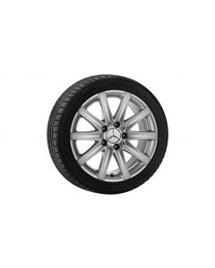 10-spoke wheel, Lugo, 40.6 cm (16 inch), E-Class, 215/55 R16/, silver, A20740108029709 buy in USA