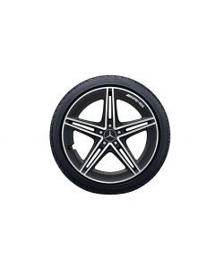 AMG 5-twin-spoke wheel, 50.8 cm (20-inch), high-sheen, E-Class, 295/30 R20/, matt black, A21340172007X36 buy in USA