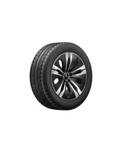 5-hole wheel, 45.7 cm (18-inch), high-sheen, S-Class, 235/55 R18/, black, A22340127007X23 buy in USA