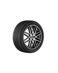 BRABUS Monoblock IX alloy wheel, 43.2 cm (17 inch), high-sheen, smart, 205/40 R17/, gray, A4534012701 buy in USA