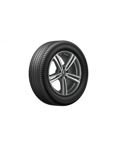 5-spoke wheel, 45.7 cm (18-inch), high-sheen, GLC, 235/60 R18/, gray Himalaya matt, A25340145007X69 buy in USA