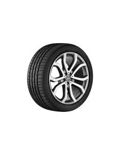 5-twin-spoke wheel, 53.3 cm (21-inch), high-sheen, GLE, 275/45 R21/, gray Himalaya, A29240114007X21 buy in USA