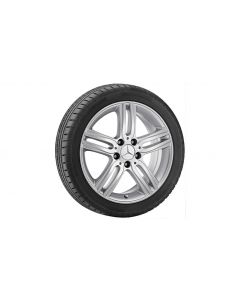 5-twin-spoke wheel, 43.2 cm (17 inch), B-Class, 215/45 R17/, sterling silver, B66474513 buy in USA