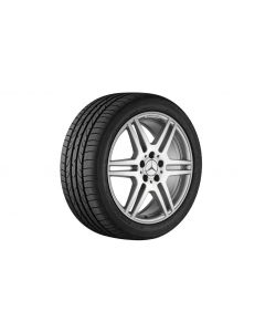 AMG 6-twin-spoke wheel, 45.7 cm (18-inch), high-sheen, E-Class, 265/35 R18/, silver-colored, B66031469 buy in USA