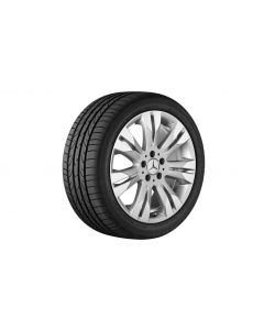 7-twin-spoke wheel, 45.7 cm (18-inch), S-Class/ CL, 275/45 R18/, titanium silver, B66474576 buy in USA