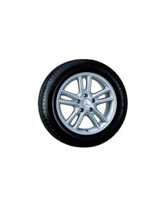 5-twin-spoke wheel, Electra, 40.6 cm (16 inch), CLC/ C-Class, 225/50 R16/, silver-colored, B66472121 buy in USA