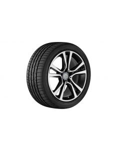 5-twin-spoke wheel, 48.3 cm (19-inch), high-sheen, E-Class, 235/35 R19/, black, A20740119027X23 buy in USA