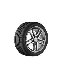 5-twin-spoke wheel, 45.7 cm (18-inch), high-sheen, E-Class, 245/40 R18/, gray Himalaya, A21240162027X21 buy in USA