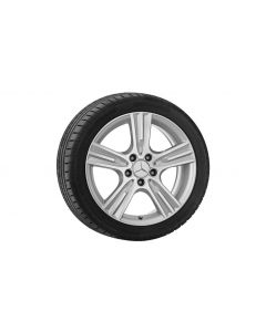 5-spoke wheel, Redali, 43.2 cm (17-inch), high-sheen, C-Class, 225/45 R17/, titanium silver, A20440160027X07 buy in USA