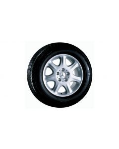 7-spoke wheel, Carmenta, 40.6 cm (16-inch), S-Class, 225/60 R16/, silver-colored, B66470544 buy in USA