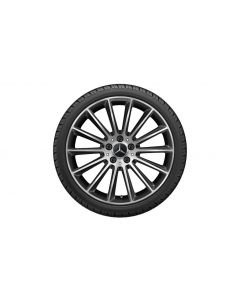 AMG multi-spoke wheel, 48.3 cm (19-inch), high-sheen, CLA, 245/35 R19/, black, A11840103007X23 buy in USA