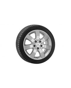 7-spoke wheel, 40.6 cm (16-inch), B-Class/ A-Class, 195/55 R16/, titanium silver, B66474404 buy in USA