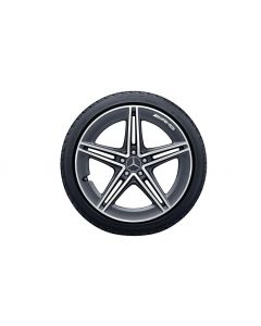 AMG 5-twin-spoke wheel, 50.8 cm (20-inch), high-sheen, E-Class, 265/35 R20/, tantalum gray, A21340171007Y51 buy in USA