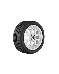 8-spoke alloy wheel, 40.6 cm (16 inch), smart, 185/50 R16/, white, A4534012901 buy in USA