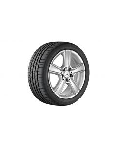 5-spoke wheel, 43.2 cm (17 inch), C-Class, 245/40 R17/, titanium silver, A20440128029765 buy in USA