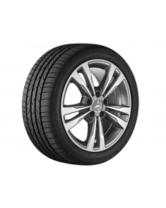 5-twin-spoke wheel, 45.7 cm (18-inch), high-sheen, E-Class, 235/40 R18/, gray Himalaya, A20740129027X21 buy in USA