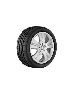 5-twin-spoke wheel, 45.7 cm (18-inch), M-GLE-Class, 255/55 R18/, titanium silver, B66474185 buy in USA