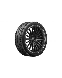 AMG multi-spoke wheel, 53.3 cm (21-inch), high-sheen rim flange, GLC, 295/35 R21/, matt black, A25340160007X71 buy in USA