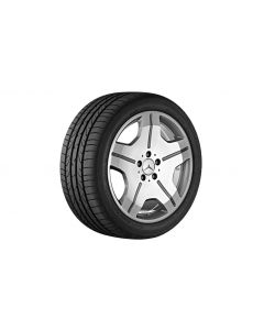 5-spoke wheel, 45.7 cm (18 inch), S-Class/ CL, 275/45 R18/, silver-colored, B66474396 buy in USA