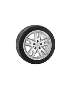 5-twin-spoke wheel, Mebsuta, 43.2 cm (17 inch), E-Class, 245/45 R17/, titanium silver, B66474359 buy in USA