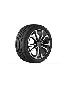 5-twin-spoke wheel, 43.2 cm (17-inch), high-sheen, C-Class, 245/45 R17/, black, A20540139007X23 buy in USA