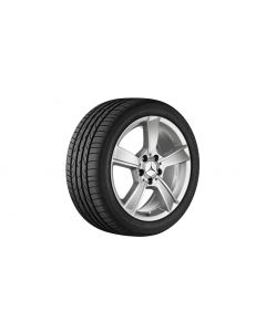 5-spoke wheel, 43.2 cm (17 inch), C-Class, 245/40 R17/, titanium silver, A20440190029765 buy in USA