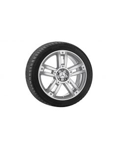 5-twin-spoke wheel, Bigawa, 50.8 cm (20-inch), high-sheen, GLK, 235/45 R20/, titanium silver, A20440162027X07 buy in USA