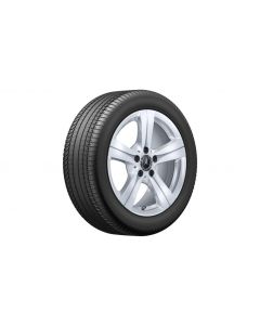 5-spoke wheel, 43.2 cm (17 inch), C-Class, 245/45 R17/, vanadium silver, A20640146007X45 buy in USA