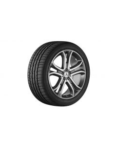 5-twin-spoke wheel, 53.3 cm (21-inch), high-sheen, M-GLE-Class, 265/40 R21/, gray Himalaya, A16640127027X21 buy in USA