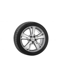 5-twin-spoke wheel, 45.7 cm (18-inch), E-Class, 265/35 R18/, titanium silver, A21240132027X10 buy in USA