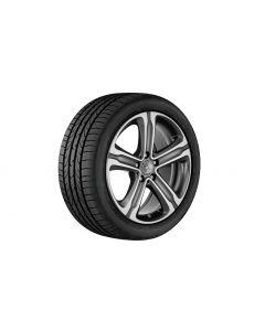 5-spoke wheel, 45.7 cm (18 inch), high-sheen, GLC, 235/60 R18/, tremolit-metallic, A25340107007X44 buy in USA