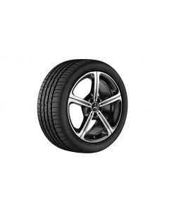 5-spoke wheel, 48.3 cm (19-inch), high-sheen, CLS, 275/35 R19/, black, A25740111007X23 buy in USA