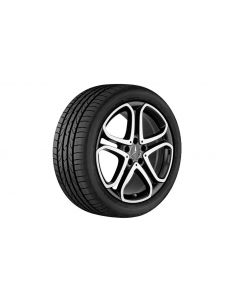 5-twin-spoke wheel, 45.7 cm (18-inch), high-sheen, CLS, 285/35 R18/, black, A21840124027X23 buy in USA