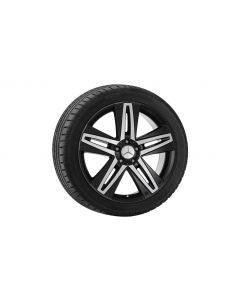 5-twin-spoke wheel, Merem, 50.8 cm (20-inch), high-sheen, GL-GLS/ M-GLE-Class, 265/45 R20/, black, B66474566 buy in USA