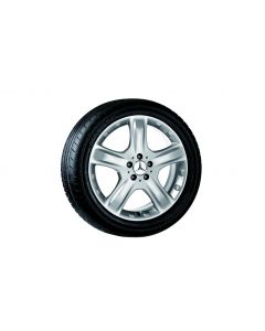 5-spoke wheel, 48.3 cm (19-inch), M-GLE-Class, 255/50 R19/, titanium silver, B66474204 buy in USA