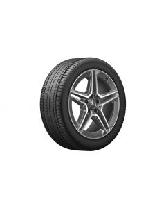 AMG 5-twin-spoke wheel, 45.7 cm (18-inch), high-sheen, E-Class, 275/40 R18/, tantalum gray, A21340164007Y51 buy in USA