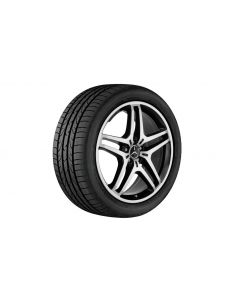 AMG 5-twin-spoke wheel, 53.3 cm (21-inch), high-sheen, M-GLE-Class, 265/40 R21/, black, A16640137007X23 buy in USA