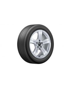 5-spoke wheel, 43.2 cm (17 inch), C-Class, 225/50 R17/, vanadium silver, A20640172007X45 buy in USA