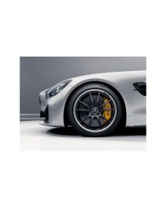 AMG forged wheel in 5-twin-spoke design, 48.3 cm (19-inch), high-sheen rim flange, AMG GT, 275/35 R19/, matt black, A19040116007X71 buy in USA