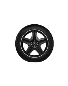 AMG 5-spoke wheel, 50.8 cm (20-inch), high-sheen, G-Class, 275/50 R20/, matt black, B66031558 buy in USA