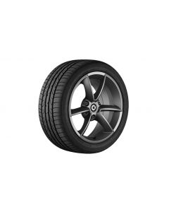 6-spoke alloy wheel, 38.1 cm (15-inch), smart, 175/55 R15/, satin silver matt, A45140131027X33 buy in USA