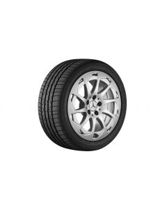 10-spoke wheel, 43.2 cm (17 inch), SL/ CLS, 255/45 R17/, titanium silver, A23140124029765 buy in USA