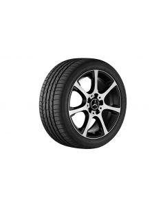 7-spoke wheel, 43.2 cm (17-inch), high-sheen, C-Class, 225/45 R17/, black, A20440169027X23 buy in USA