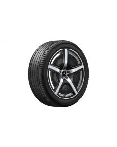 AMG 5-spoke wheel, 50.8 cm (20-inch), high-sheen, EQE, 255/40 R20/, vanadium silver, A2954000000 buy in USA